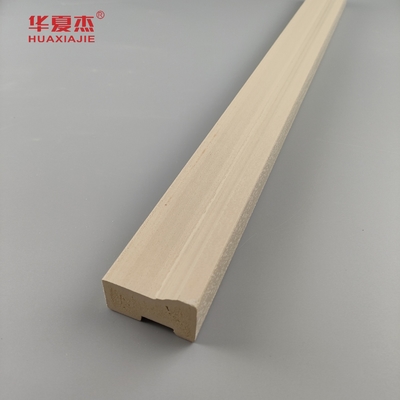 Moderno grano de madera WPC marco de puerta impermeable Wpc puerta Jamb Wpc molde de ladrillo