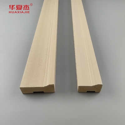 Moderno grano de madera WPC marco de puerta impermeable Wpc puerta Jamb Wpc molde de ladrillo