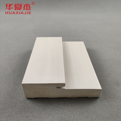 Grano de madera Wpc Molde de ladrillo Wpc Cuadro de puerta Wpc Moldeado de espuma Wpc Decoración interior