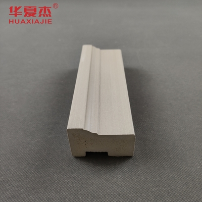 Grano de madera Wpc Molde de ladrillo Wpc Cuadro de puerta Wpc Moldeado de espuma Wpc Decoración interior