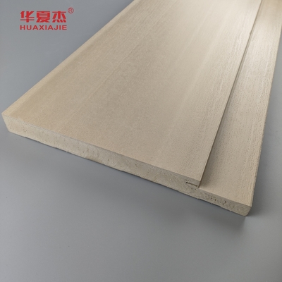 Marco de puertas de madera plástico compuesto de 12 'con forma rectangular cuadrada Wpc Jamb puerta