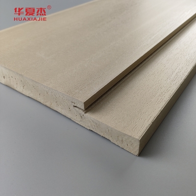 Marco de puertas de madera plástico compuesto de 12 'con forma rectangular cuadrada Wpc Jamb puerta