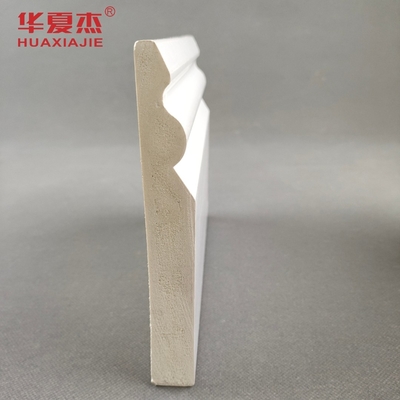 150x20mm Pvc Trim Board Diseño Blanco Pvc Skirting Pvc Baseboard Decoración Interior