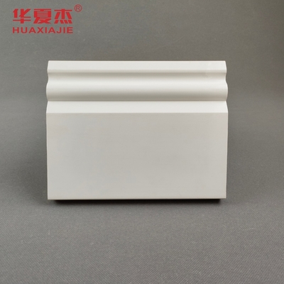 150x20mm Pvc Trim Board Diseño Blanco Pvc Skirting Pvc Baseboard Decoración Interior
