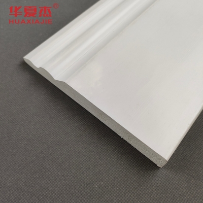 150x20mm Pvc Trim Board Diseño Blanco Pvc Skirting Pvc Baseboard Decoración Interior