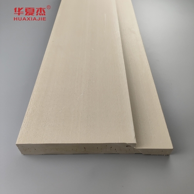 4.22kg/m Jamba de puerta de WPC en diseño de grano de madera para marcos de puertas duraderos