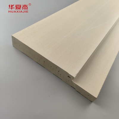 4.22kg/m Jamba de puerta de WPC en diseño de grano de madera para marcos de puertas duraderos