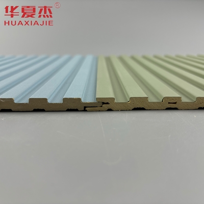 Panel de pared compuesto de madera y plástico antiseptico impermeable fácil de instalar para protección duradera