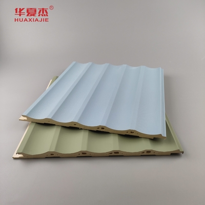 Panel de pared de WPC fácil de instalar en varios colores de madera y mármol para un aspecto suave