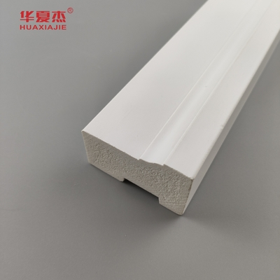 12 pies de longitud PVC tablero de recorte con acabado de superficie de grano de madera y resistencia a los rayos UV