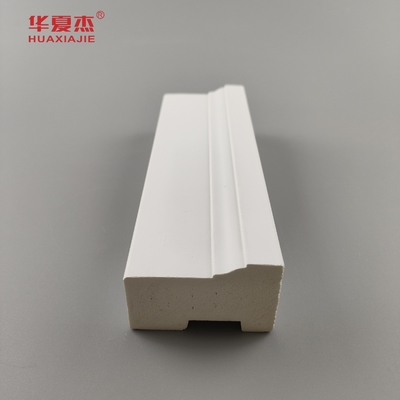 12 pies de longitud PVC tablero de recorte con acabado de superficie de grano de madera y resistencia a los rayos UV