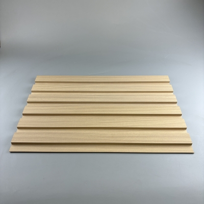 Panel de pared laminado de wpc duradero panel de pared de interior de wpc laminado