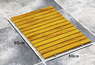 Buen precio Recicle la estera compuesta impermeable del piso del cuarto de baño del baño del Decking de WPC en línea