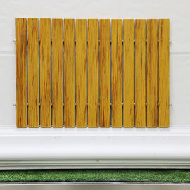 Buen precio tableros compuestos del Decking del amortiguador de los 60cm de los x 80cm WPC para el cuarto de baño en línea