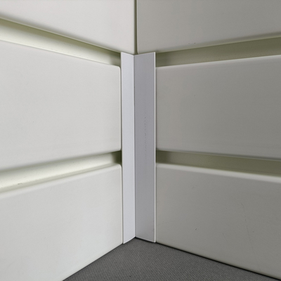 Parte movible del Pvc de Huaxiajie Slatwall para la decoración de la pared de la casa