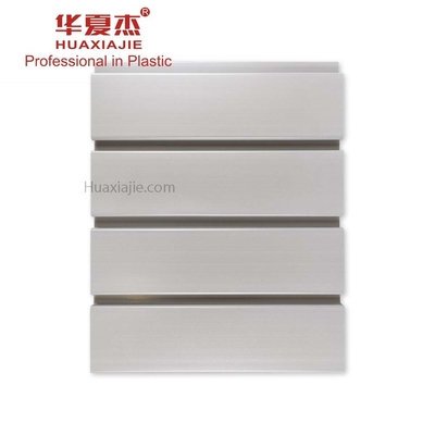 Buen precio PVC celular Grey Slatwall Panel For Garage limpiado fácil en línea