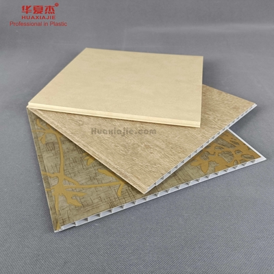 Buen precio Los paneles decorativos del estilo de la pared moderna del Pvc para el panel de pared 10m m en línea
