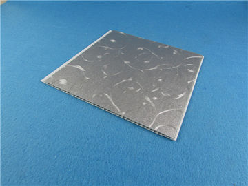 Buen precio el techo del PVC de la decoración interior de 250m m 5m m teja los paneles de plata del vinilo en línea