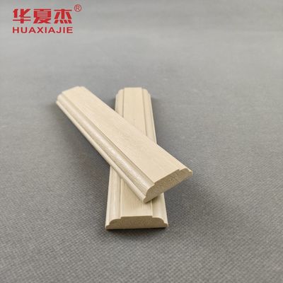 Buen precio Marco de puerta de WPC con veta de madera para decoración del hogar, empaquetado en caja de cartón en línea