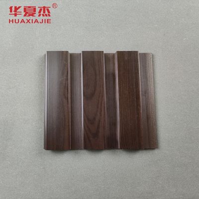 Panel de pared impermeable de compuesto de madera y plástico en colores madera