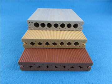 Buen precio Decking compuesto amistoso hueco ambientalmente WPC del Decking de WPC del surco en línea