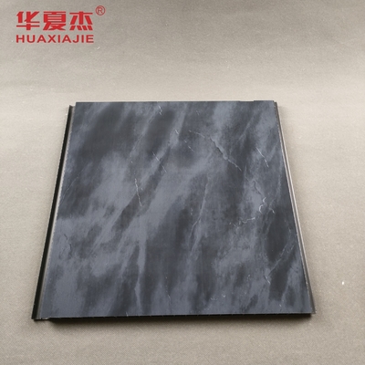Buen precio Panel de pared de PVC negro de mármol brillante Impresión decorativa Panel de pared de PVC para oficina u hotel en línea