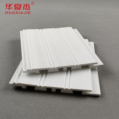 Buen precio Panel de pared de PVC de 8 pies de vinilo blanco impermeable Tablero de pared de PVC de moldeo de espuma Decoración interior en línea