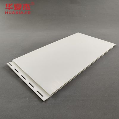 Buen precio Paneles de techo de PVC de fácil instalación Suministrados en dimensiones de 304 mm, 406 mm, 457 mm Patrones personalizados de madera blanca en línea