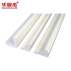 Buen precio Moldeado decorativo del ajuste del PVC, perfiles durables para los tableros de yeso en línea