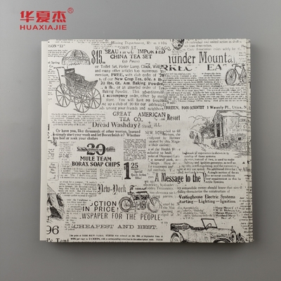 Buen precio Panel laminado de PVC clásico duradero estilo antiguo panel de techo de PVC decoración de paredes interiores en línea