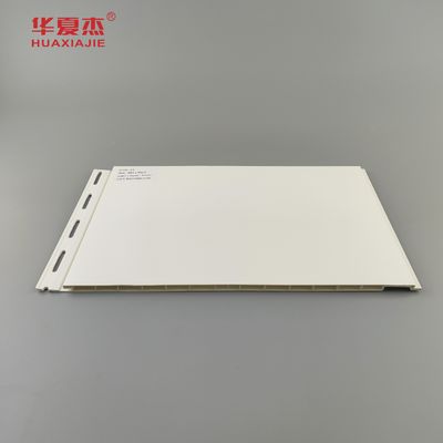 Calidad Diseño moderno Panel de PVC de 16" Panel de techo de PVC de 12' Panel de pared de color blanco Hoja de PVC Decoración de edificios interiores Fábrica