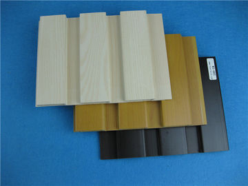 Buen precio Revestimiento compuesto plástico de madera de la pared del revestimiento exterior de madera colorido de la mirada en línea