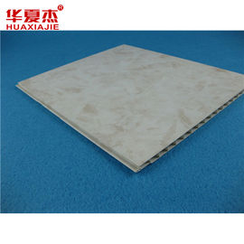 Buen precio Los paneles de techo huecos decorativos del PVC de la base que imprimen los paneles incombustibles de la resina del Pvc en línea