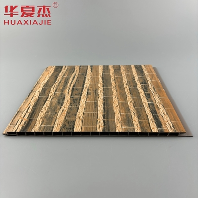 Diseño clásico de alta calidad Superficie laminada de pared ecológica Paneles de PVC Decoración para el hogar y la oficina