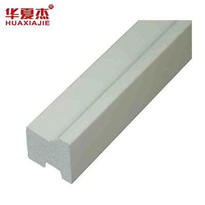 Buen precio 12 pies de longitud PVC tablero de recorte con acabado de superficie de grano de madera y resistencia a los rayos UV en línea