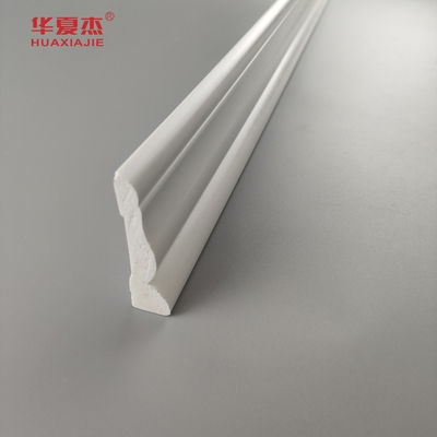 Buen precio decoración de la solapa de PVC blanco pvc moldeo a prueba de humedad decoración del hogar en línea