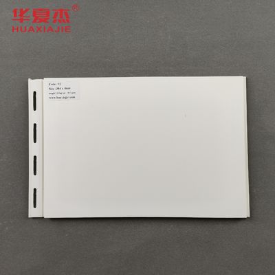 Calidad Panel de PVC blanco de 12'16" de ancho 18" de ancho Paneles de pared de PVC impermeables PVC Panel de techo de PVC Decoración de la industria / granja Fábrica