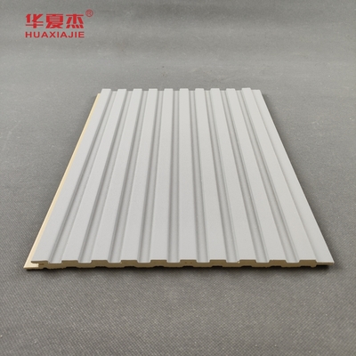 Buen precio Panel de pared de pared de color gris wpv de interior paneles de decoración de paredes a prueba de agua en línea