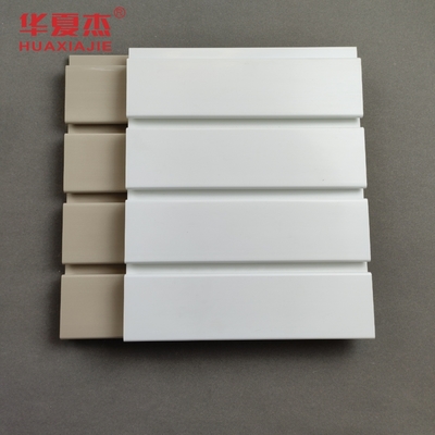 Paneles de pared de listones de PVC fáciles de limpiar, marco de pared de panel de garaje, impermeables para decoración
