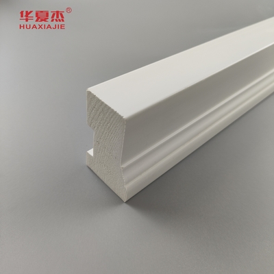 Buen precio Precio de costo PVC Moldura de ladrillo 2'' PVC Marco de puerta Moldura Impermeable Decoración para el hogar/oficina en línea