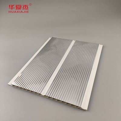 Buen precio Customization Wall PVC V-shaped Panels Hot Stamping PVC Wall Panels Indoor Decoration en línea