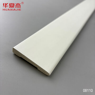 Buen precio Venta al por mayor Popular 11/32x2-1/8 Casca de bisel Pvc de base blanca Junta impermeable faldas de PVC decoración de la casa en línea