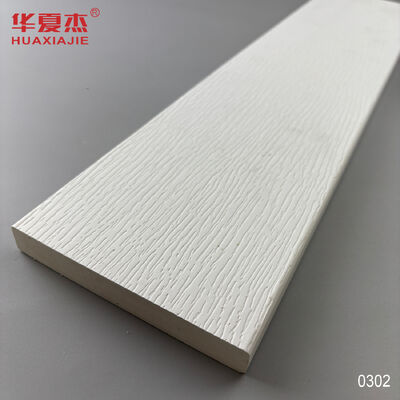 Calidad Venta en caliente Recorte de tabla de PVC espuma blanca moldeado impermeable de tabla de PVC para la decoración del hogar Fábrica