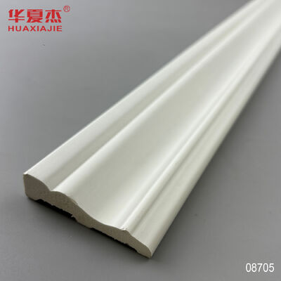 Buen precio Ventas directas de fábrica 19/32x2-23/32 Casing colonial Blanco superficie lisa Pvc faldón Pvc tablero base en línea
