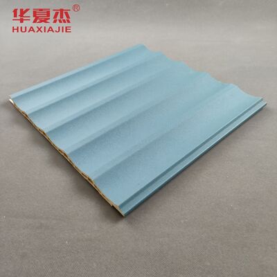 Buen precio Panel de pared compuesto de madera de plástico ecológico superficie laminada para diseños de edificios en línea