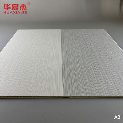 Buen precio Paneles de pared y techo de PVC resistentes a la humedad y al fuego de 300x8 mm para decoración moderna para el hogar y el comercio en línea