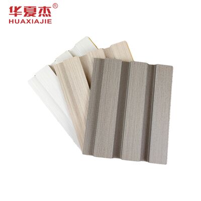 Buen precio Panel de pared compuesto de plástico de madera moderna reciclable y respetuoso con el medio ambiente En línea