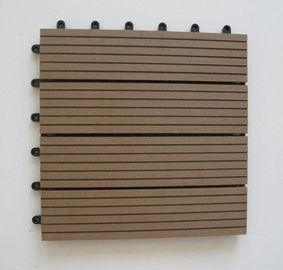 Buen precio Suelos compuestos al aire libre del Decking de la prenda impermeable WPC reciclados para el parque/el jardín en línea