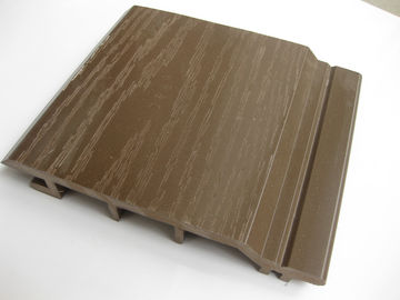 Buen precio Revestimiento impermeable de la pared de WPC/los paneles de pared de madera de la longitud del 1m - de los 6m en línea