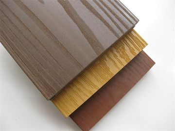 Buen precio Decking compuesto plástico de madera antiséptico del piso del ASA WPC para al aire libre en línea